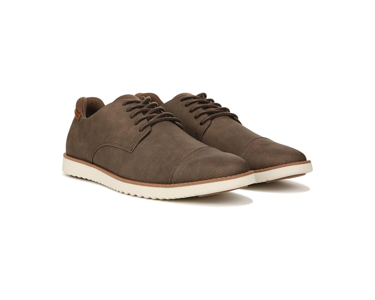 Men's Dr. Scholl's Sync Cap Brown Faux Leather - Eurostride