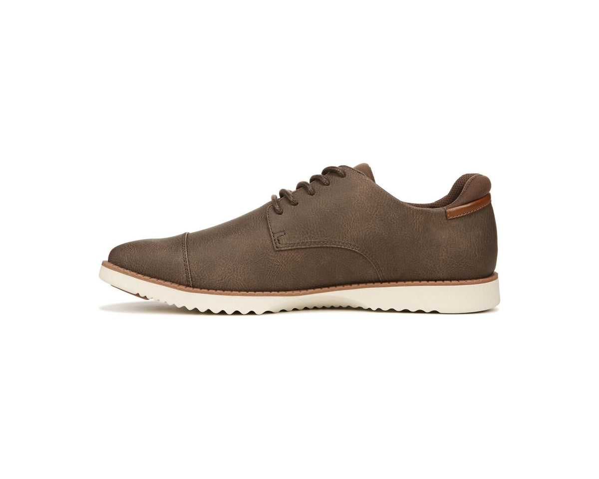 Men's Dr. Scholl's Sync Cap Brown Faux Leather - Eurostride