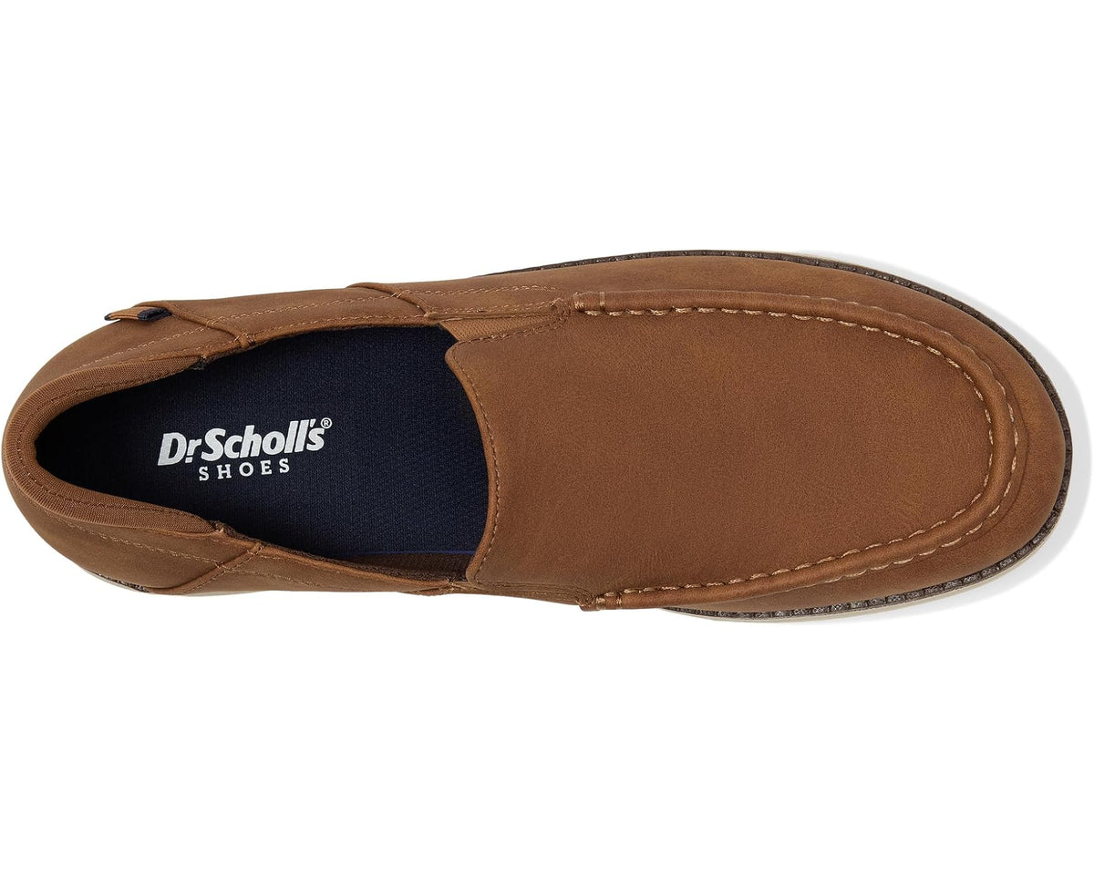 Men's Dr. Scholl's Sync Chill Slip On Loafer Tan Smooth - Eurostride