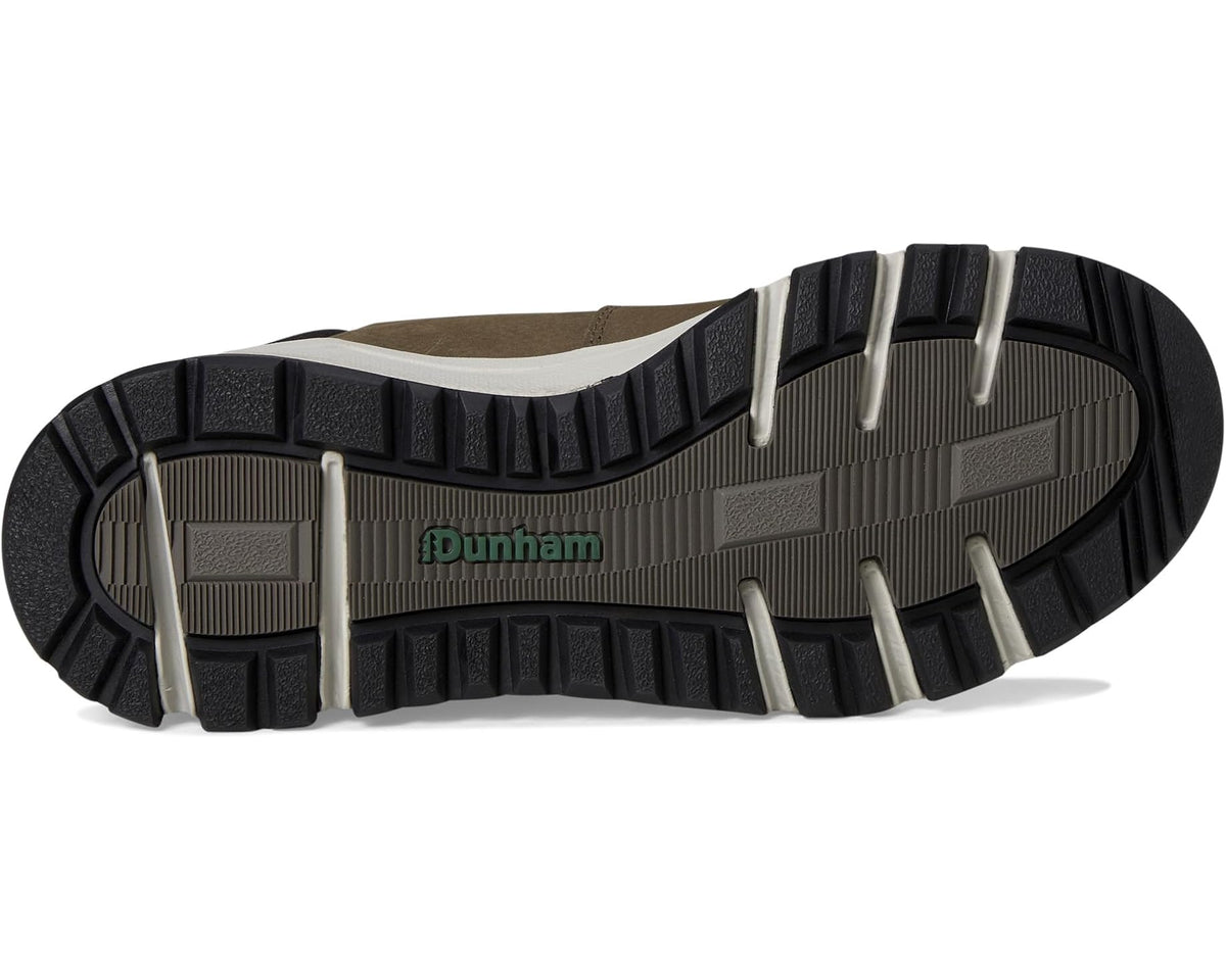Men's Dunham Alpine Mid Boots Dark Taupe Leather - Eurostride