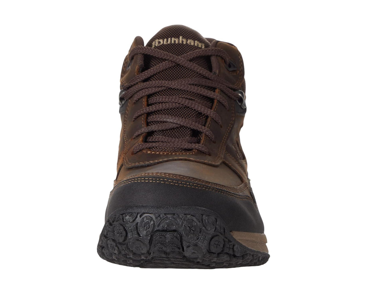 Men's Dunham Cloud Plus Mid II Waterproof Boot Brown Leather - Eurostride