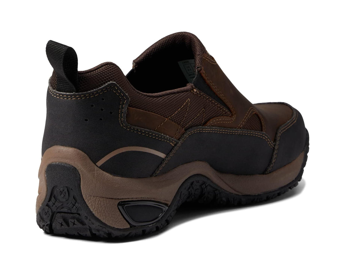 Men's Dunham Cloud Plus Waterproof Slip-On Brown Leather - Eurostride