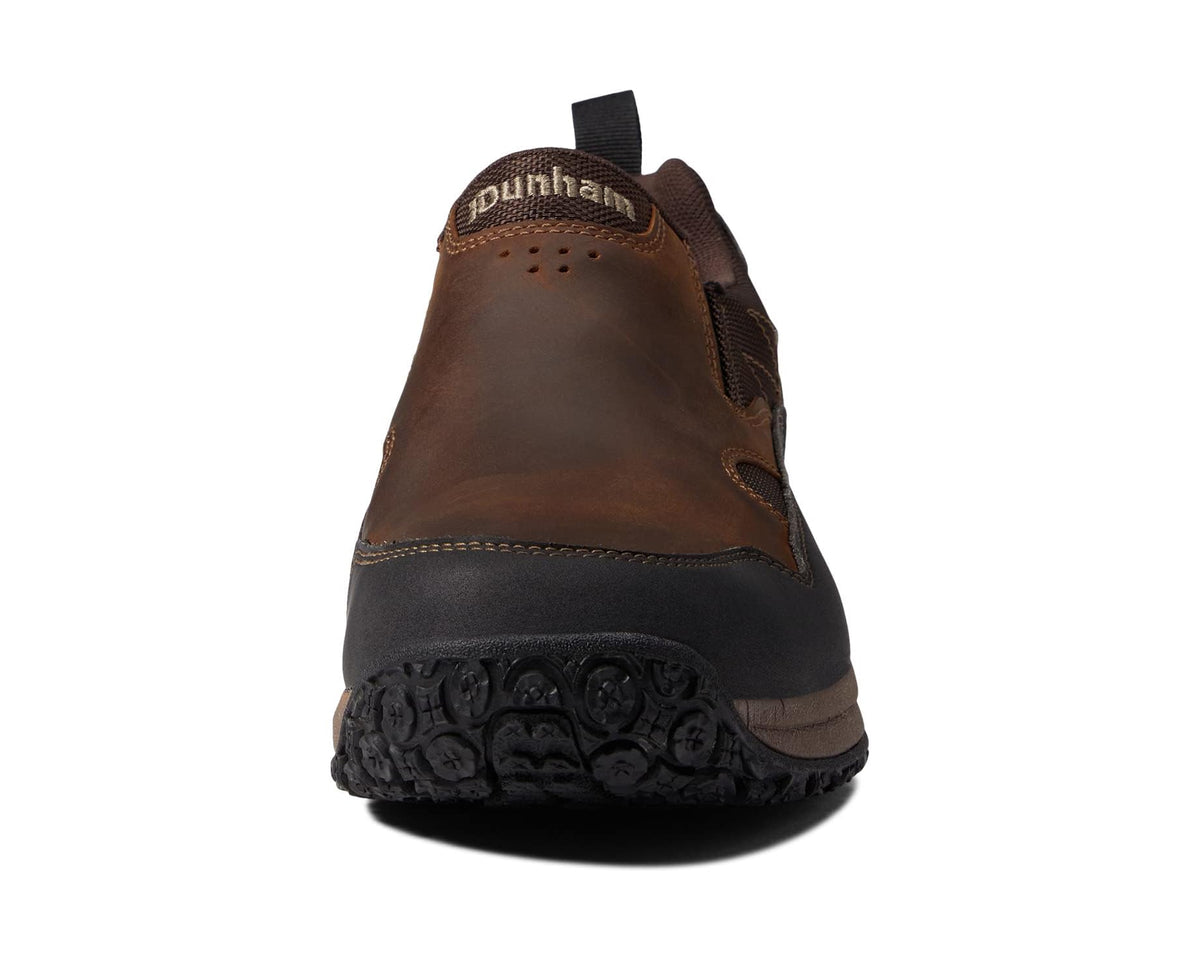 Men's Dunham Cloud Plus Waterproof Slip-On Brown Leather - Eurostride