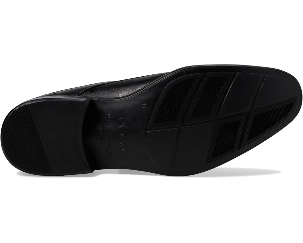 Men's ECCO Citytray Plain Toe Tie Black - Eurostride