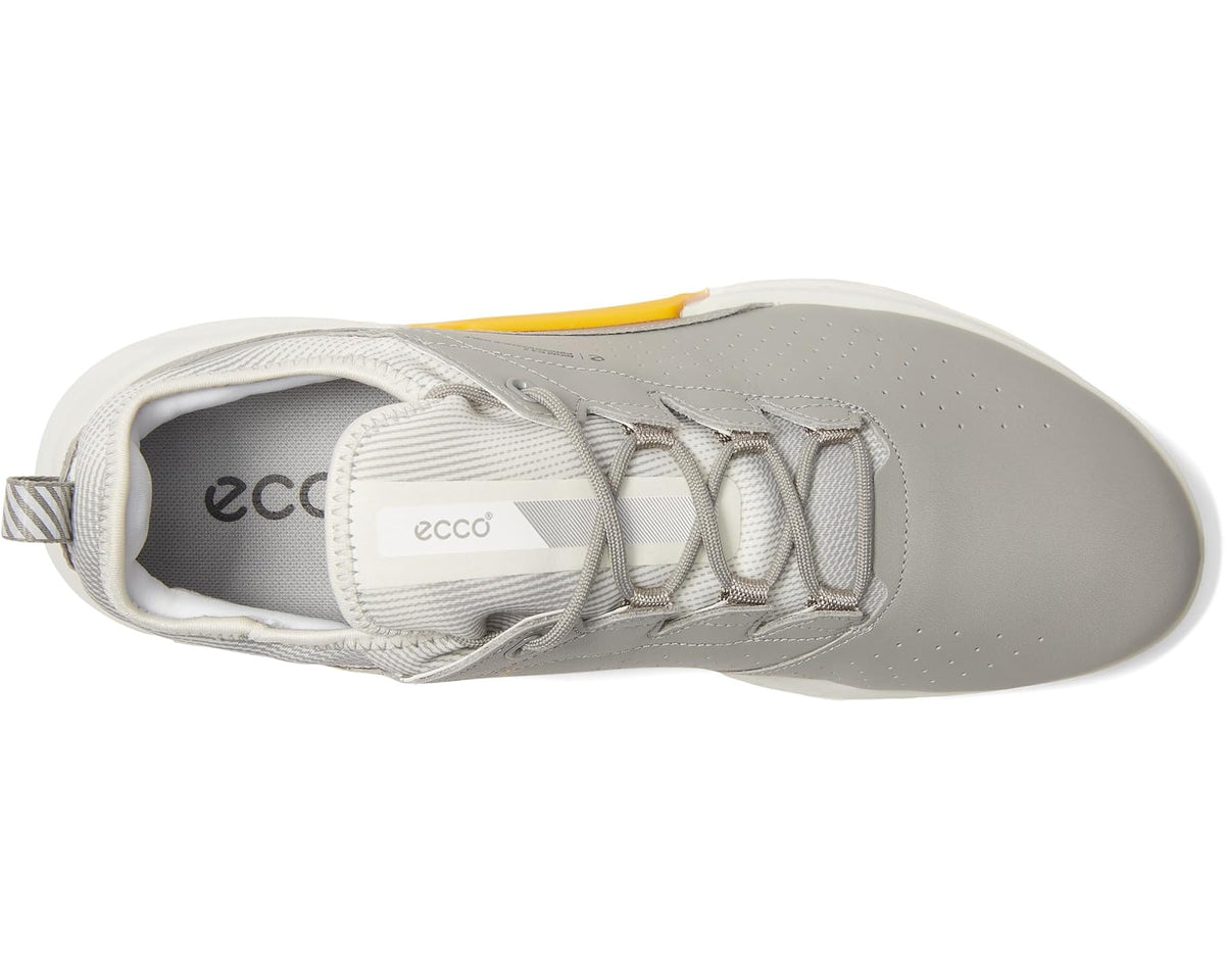 Men's ECCO Golf Biom C4 Vented GORE-TEX® Waterproof Golf Shoe Wild Dove/Sunrise - Eurostride