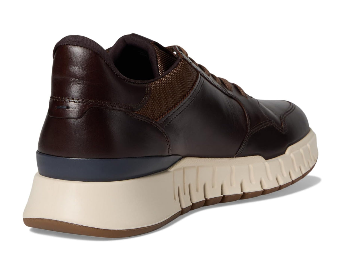 Men's ECCO Gruuv Studio Runner Sneaker Cocoa Brown/Coffee - Eurostride