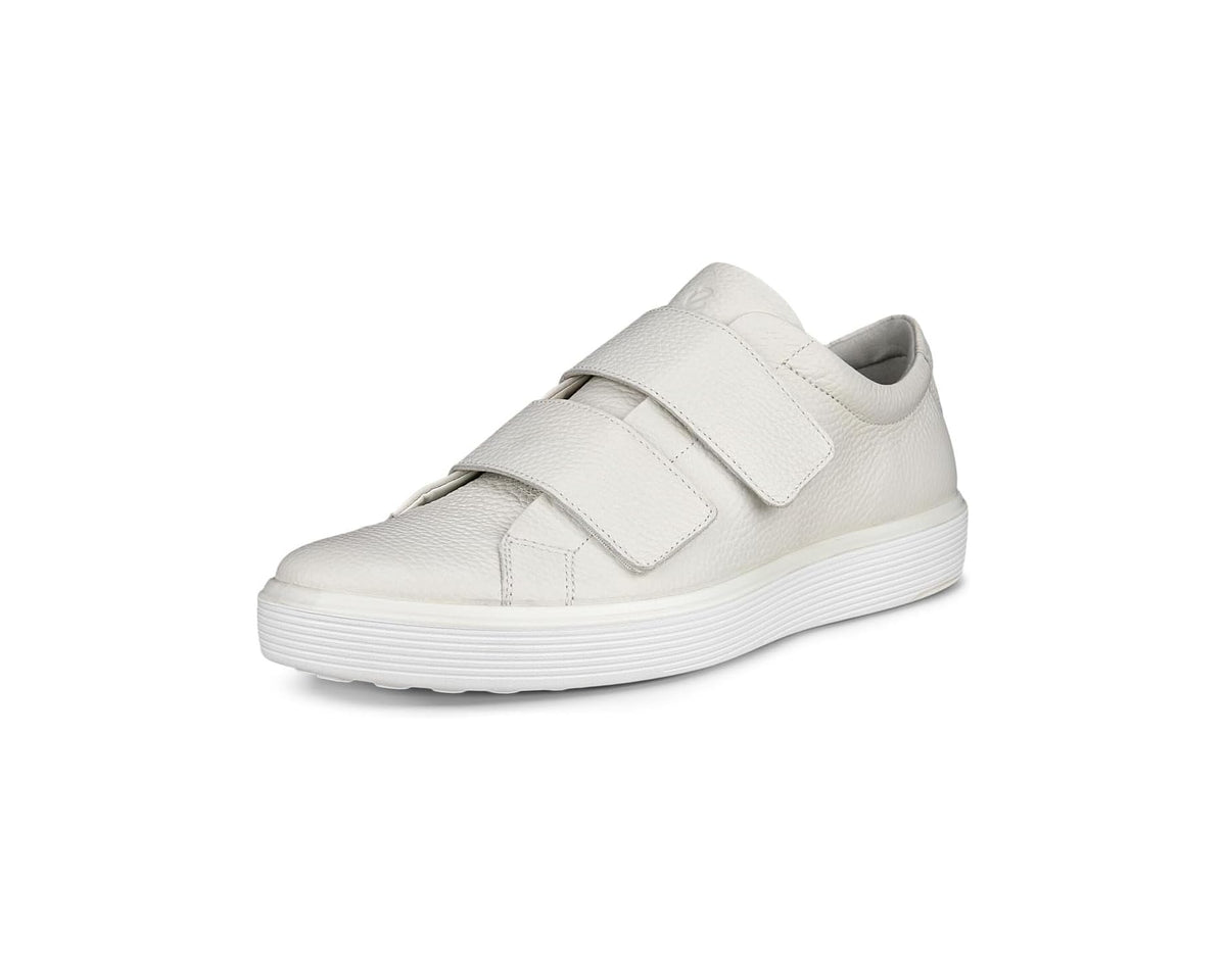 Men's ECCO Soft 60 Premium Two Strap Sneaker White - Eurostride