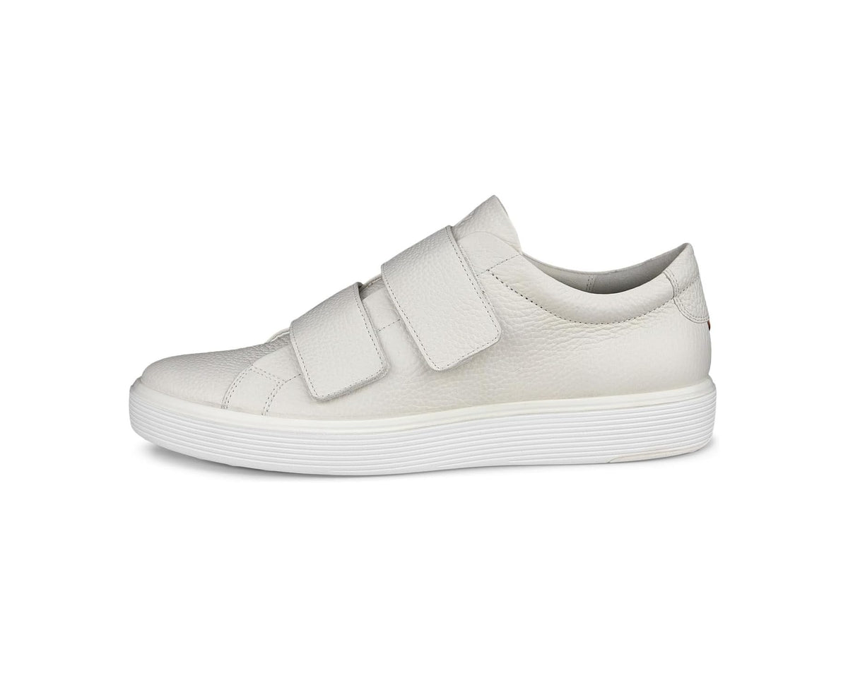 Men's ECCO Soft 60 Premium Two Strap Sneaker White - Eurostride