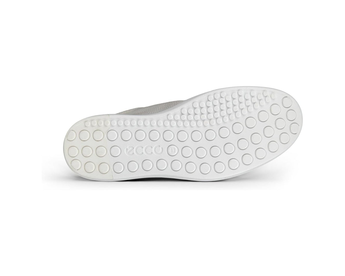Men's ECCO Soft 60 Premium Two Strap Sneaker White - Eurostride