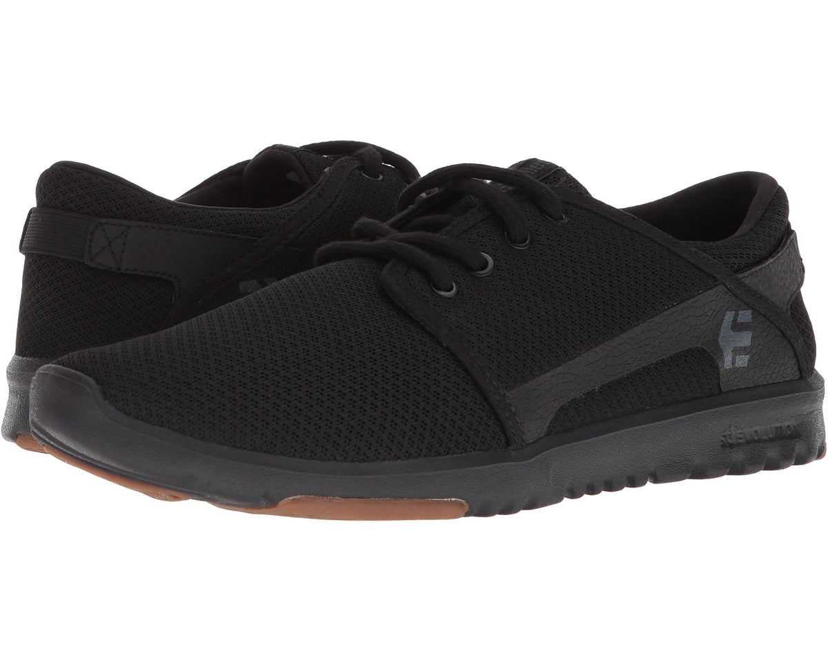 Men's etnies Scout (Vegan) Black/Black/Gum - Eurostride