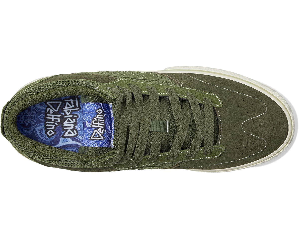 Men's etnies Windrow Vulc Mid Green - Eurostride