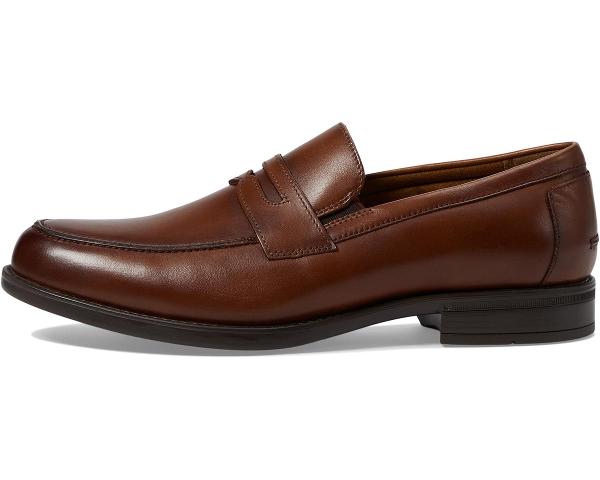 Men's Florsheim Midtown Penny Slip-On Cognac Smooth - Eurostride