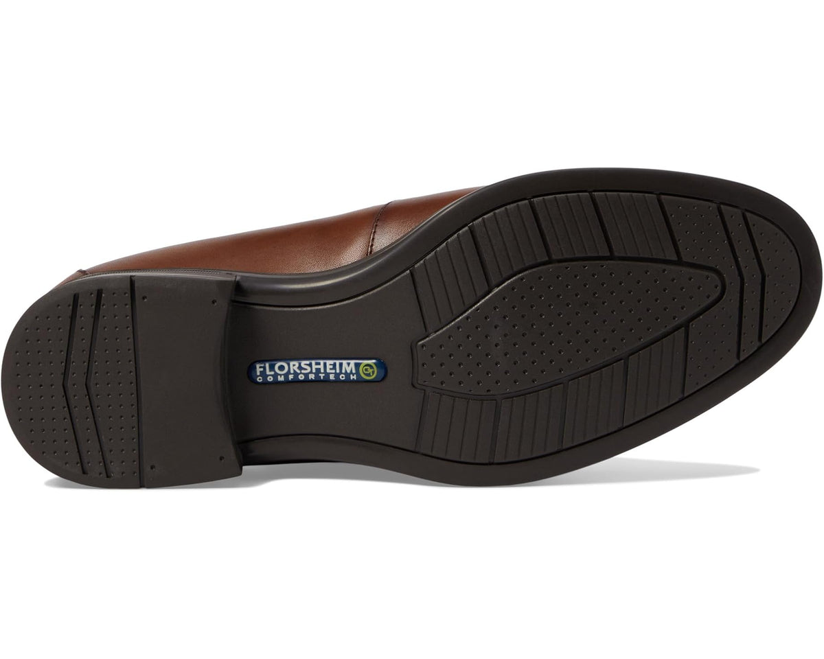 Men's Florsheim Midtown Penny Slip-On Cognac Smooth - Eurostride