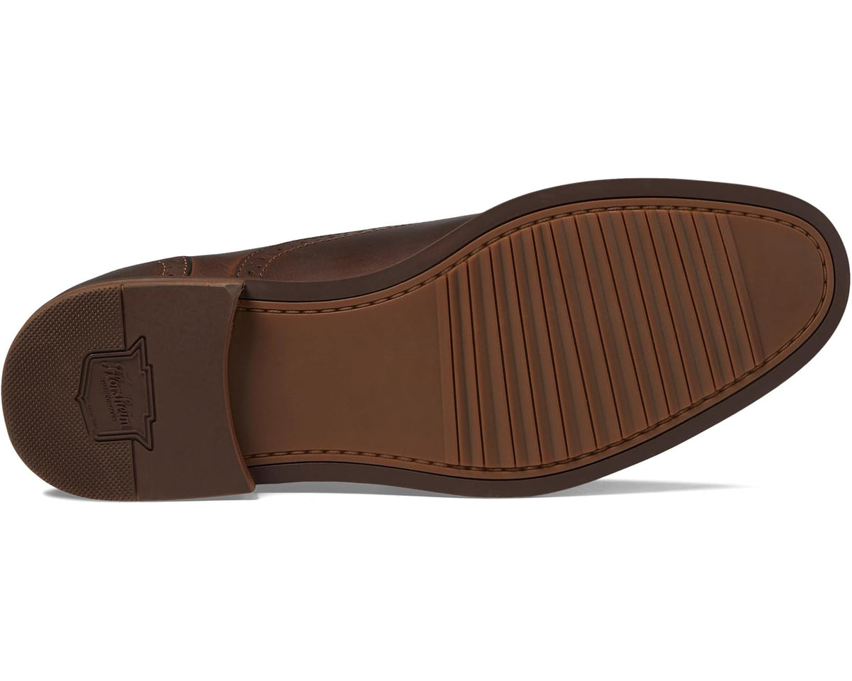 Men's Florsheim Rucci Cap Toe Bal Oxford Brown Crazy Horse - Eurostride
