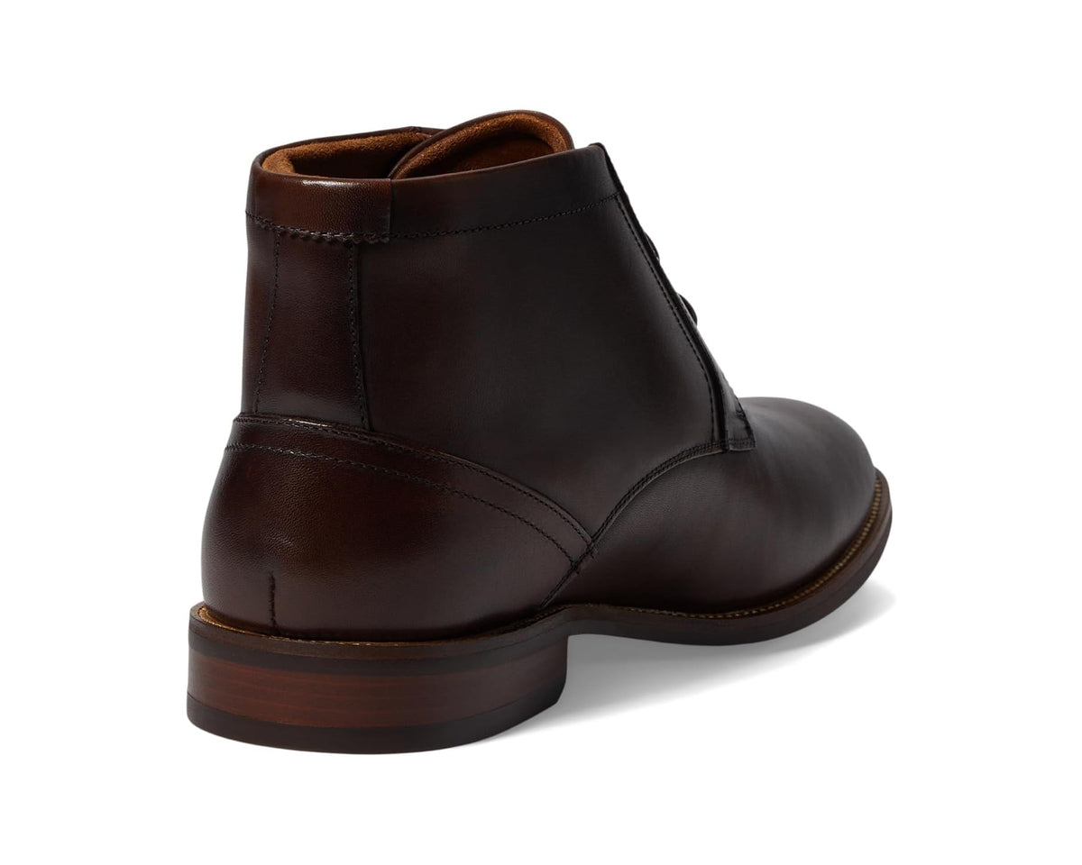 Men's Florsheim Rucci Plain Toe Chukka Boot Brown Smooth - Eurostride