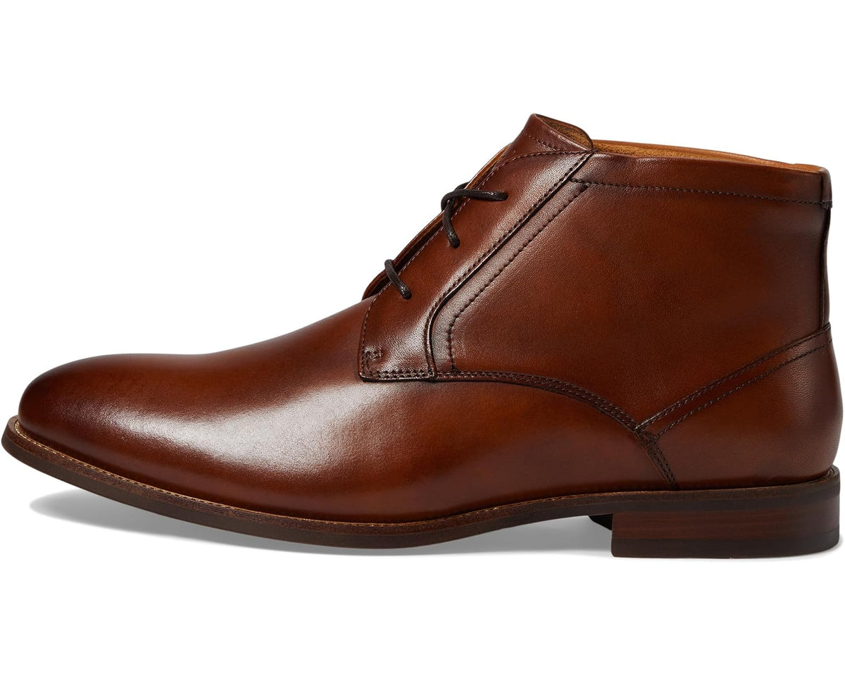Men's Florsheim Rucci Plain Toe Chukka Cognac - Eurostride