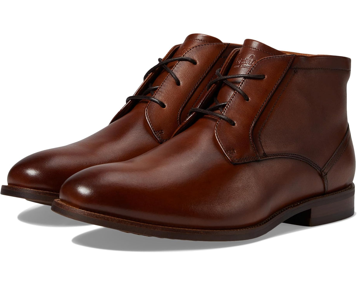 Men's Florsheim Rucci Plain Toe Chukka Cognac - Eurostride