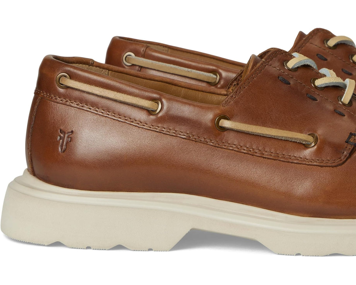 Men's Frye Connor Boat Shoes Caramel - Eurostride