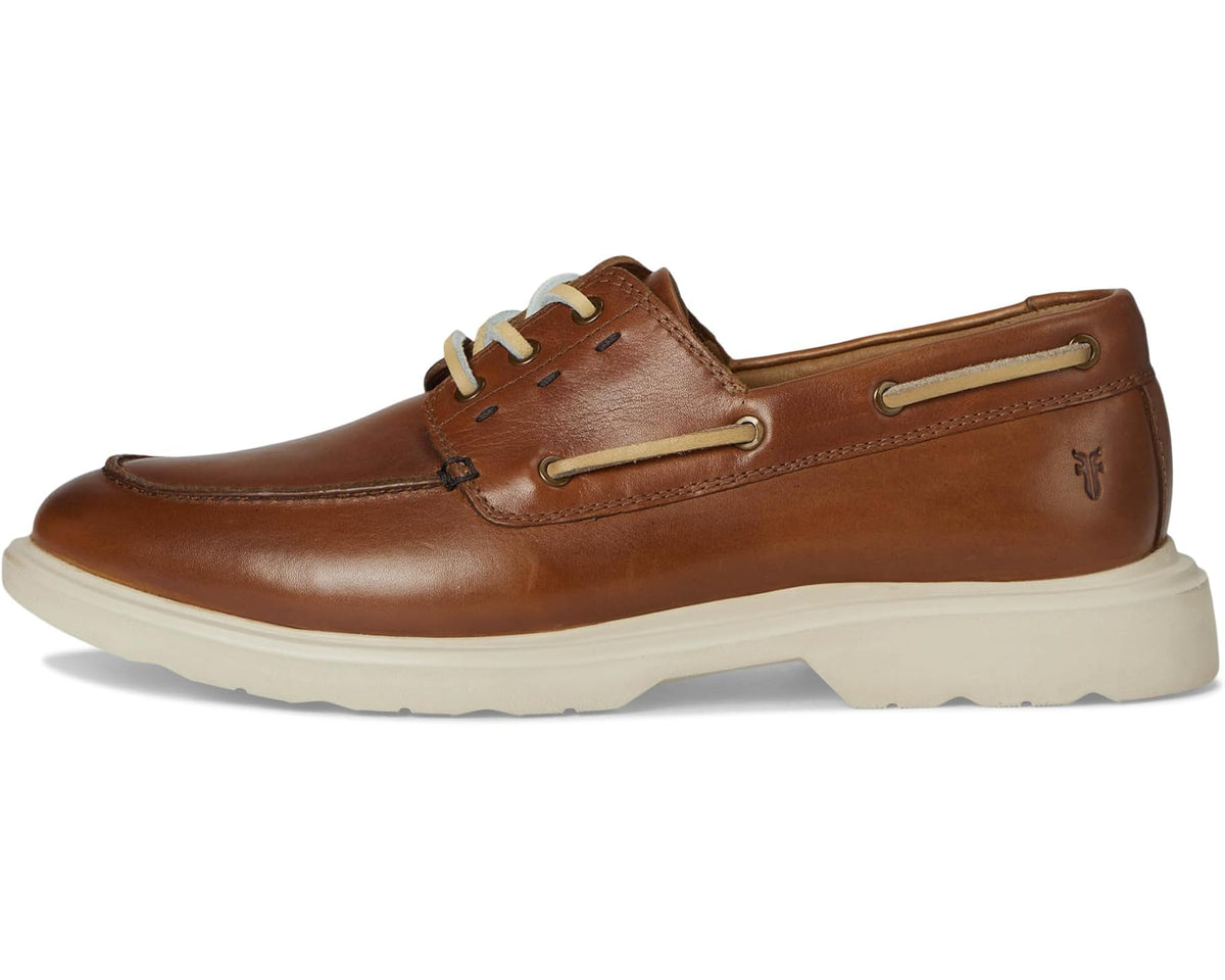 Men's Frye Connor Boat Shoes Caramel - Eurostride