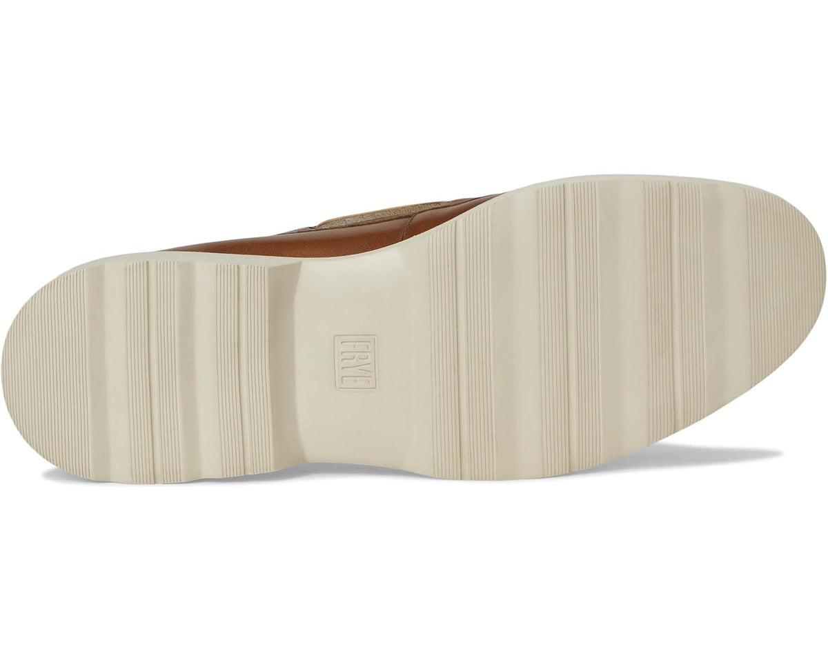 Men's Frye Connor Boat Shoes Caramel - Eurostride