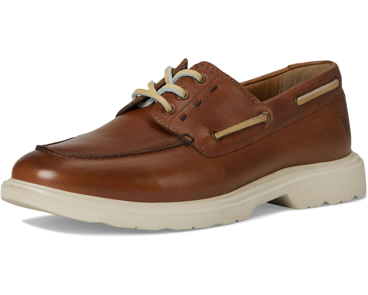 Men's Frye Connor Boat Shoes Caramel - Eurostride