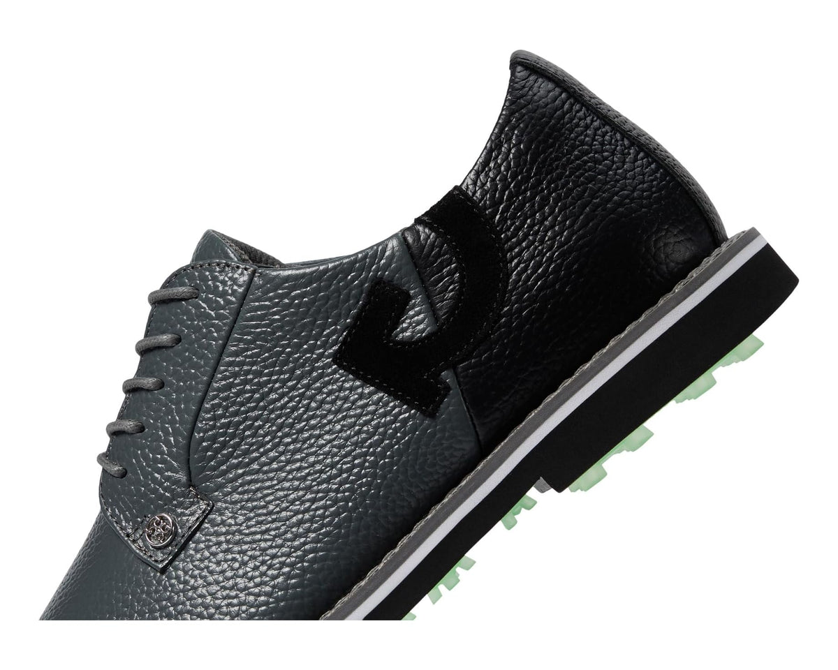 Men's GFORE Gallivanter Pebble Leather Two Tone Golf Shoes Charcoal - Eurostride