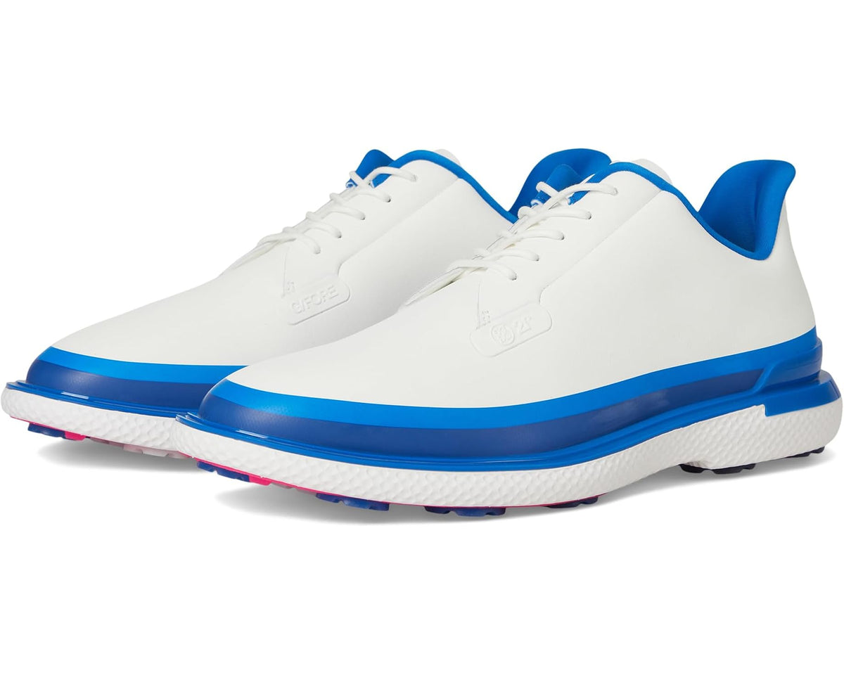 Men's GFORE Gallivanter T.P.U. Tuxedo Golf Shoes Snow / Lisbon - Eurostride