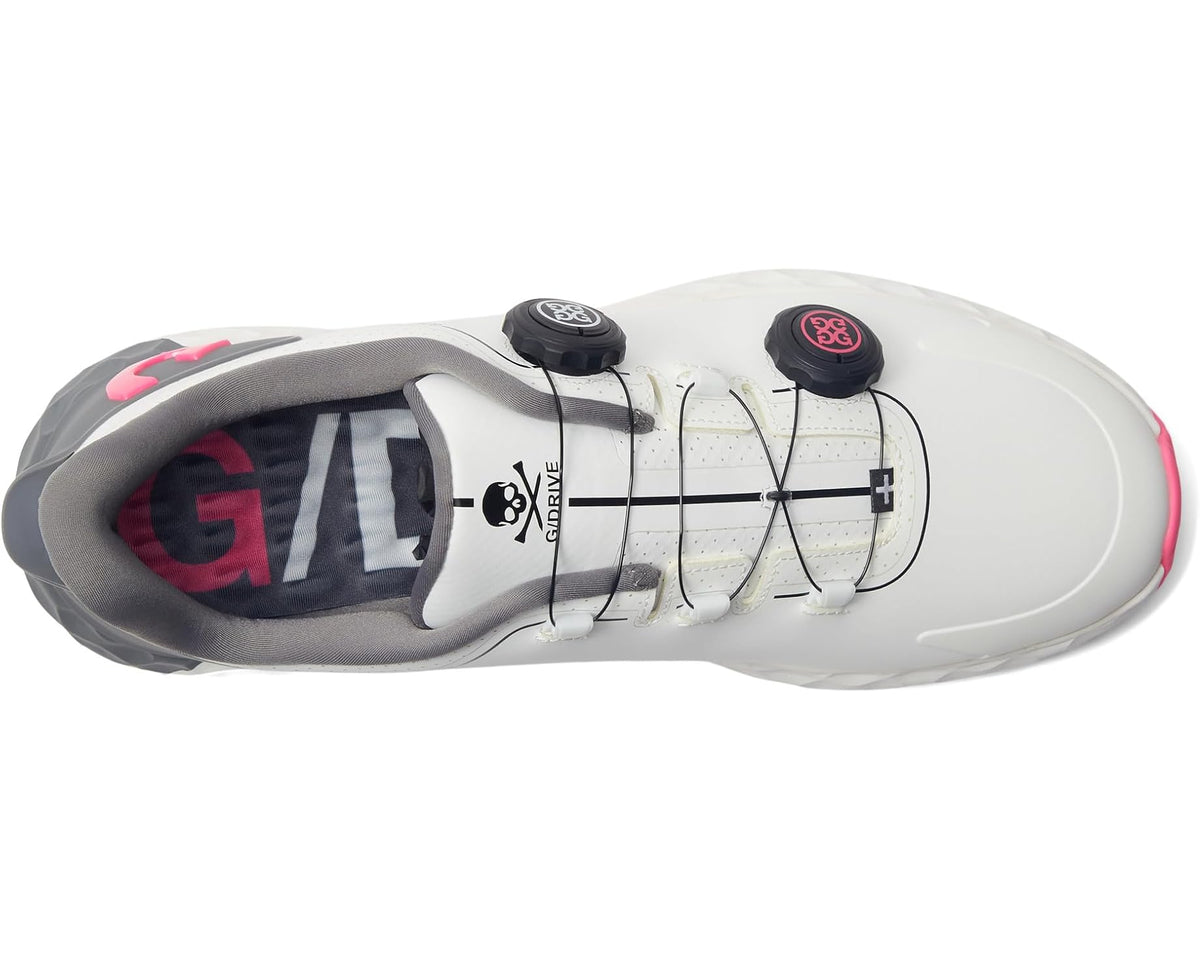 Men's GFORE G/Drive Perforated T.P.U. Golf Shoes Snow - Eurostride