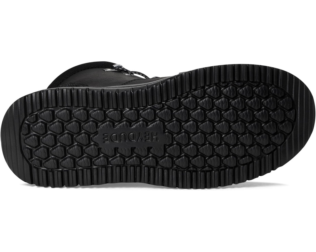 Men's Hey Dude Bradley Classic Tumbled Black/Black - Eurostride