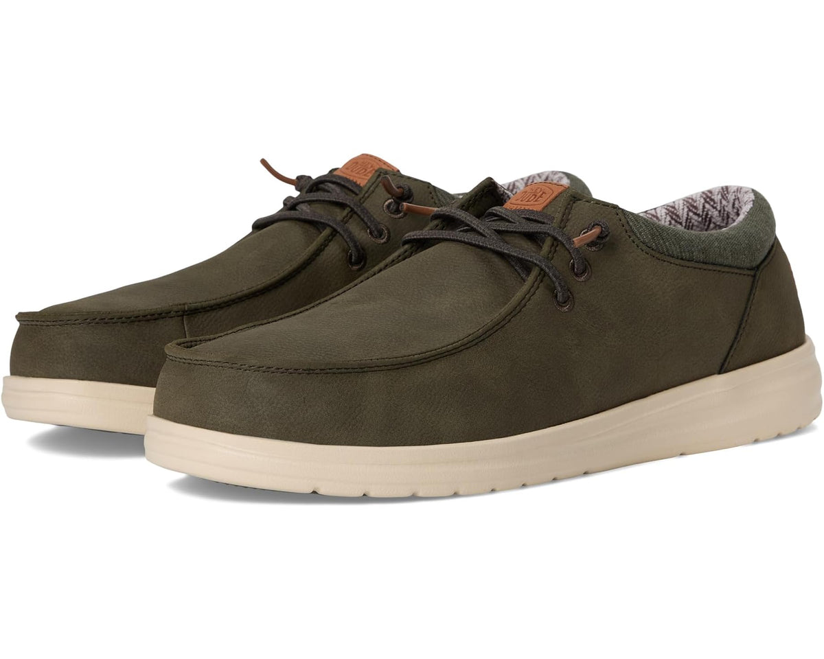 Men's Hey Dude Paul Classic Olive - Eurostride