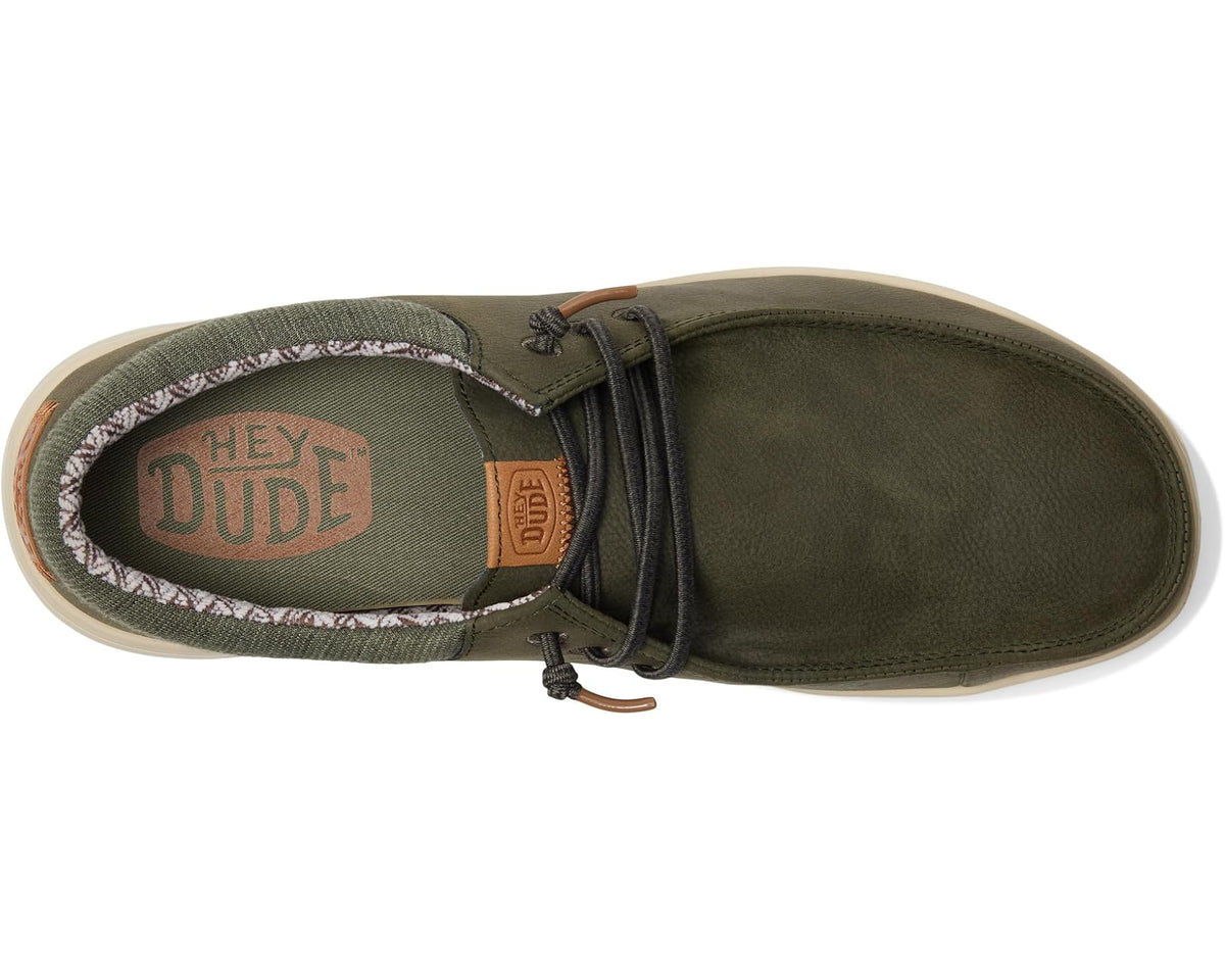 Men's Hey Dude Paul Classic Olive - Eurostride