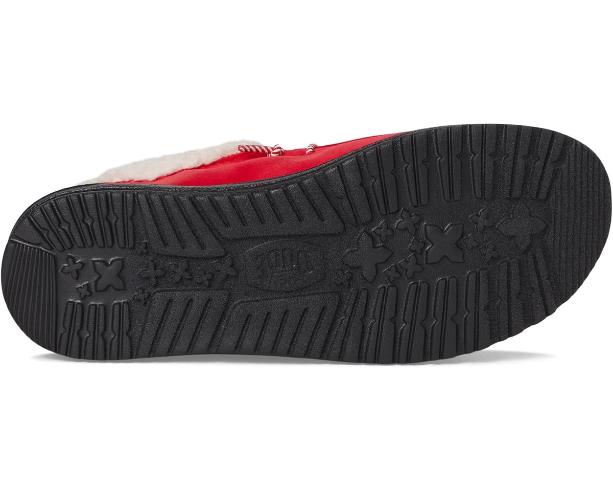 Men's Hey Dude Wally Santa Claus Red - Eurostride