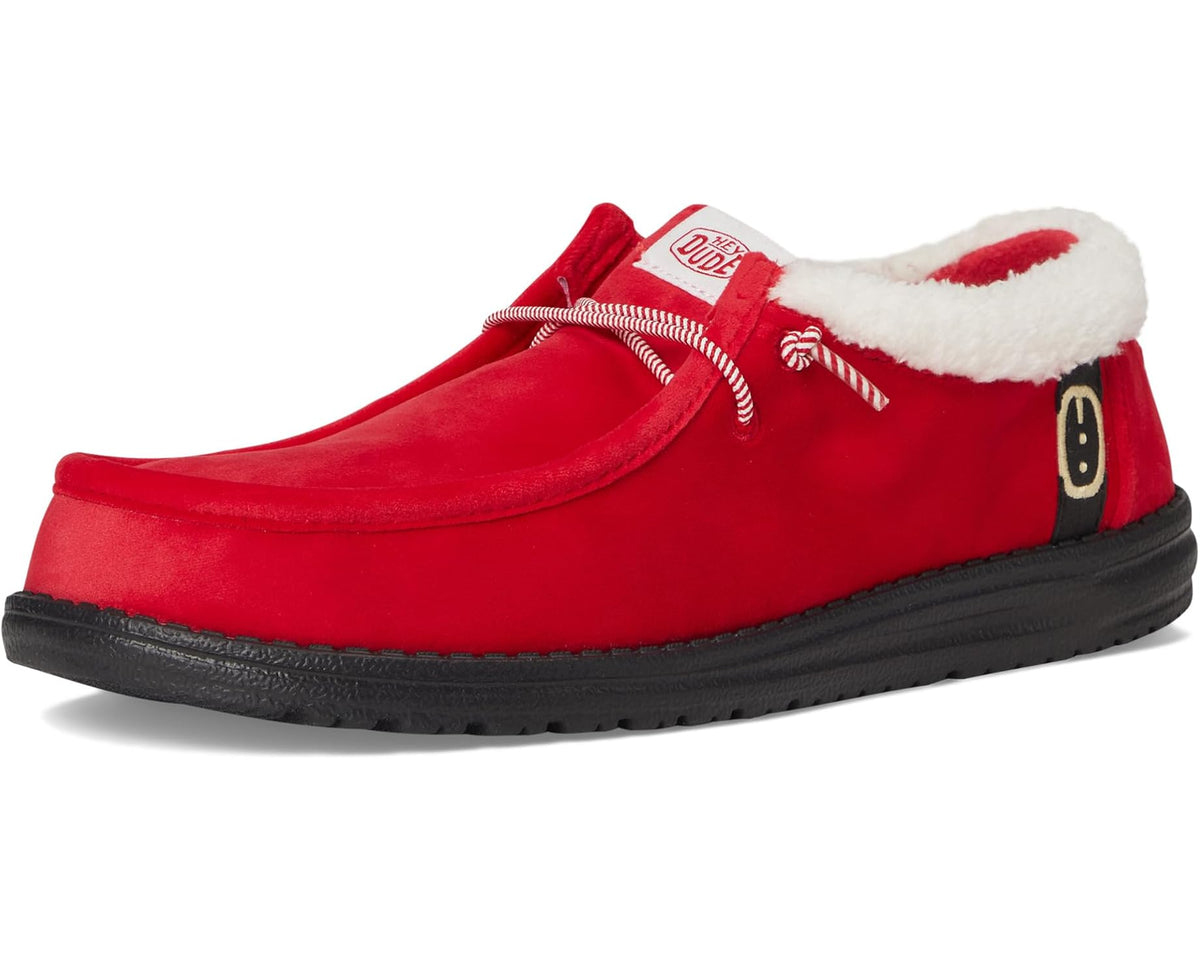 Men's Hey Dude Wally Santa Claus Red - Eurostride