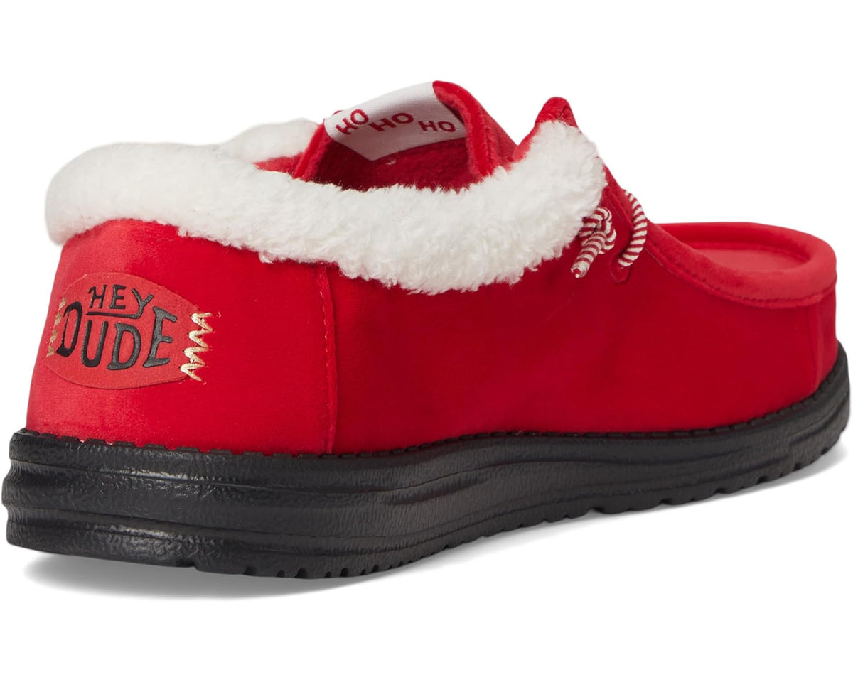 Men's Hey Dude Wally Santa Claus Red - Eurostride