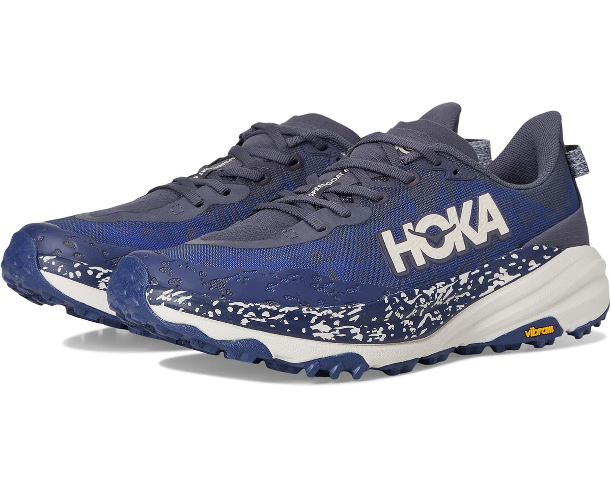 Men's Hoka Speedgoat 6 Charcoal Grey/Midnight Blue - Eurostride