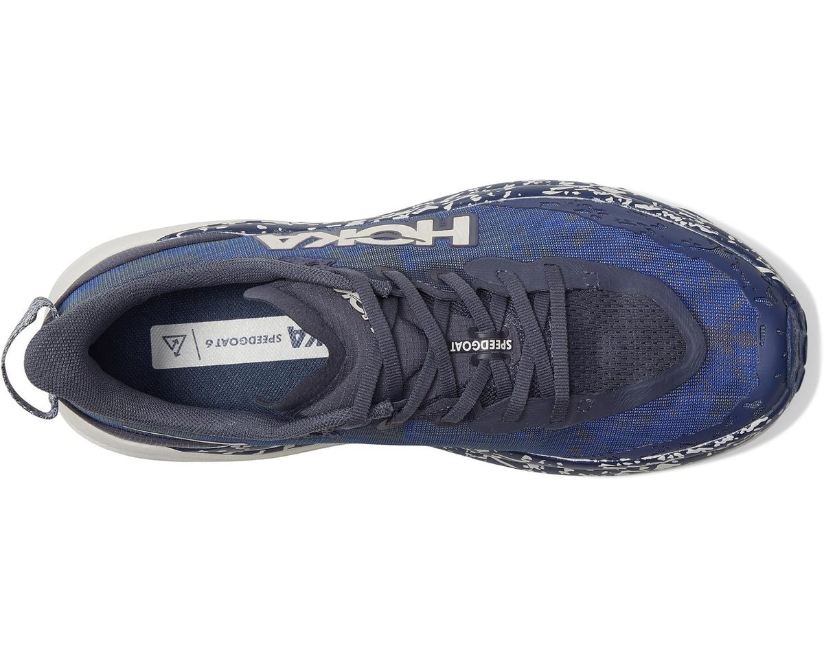 Men's Hoka Speedgoat 6 Charcoal Grey/Midnight Blue - Eurostride