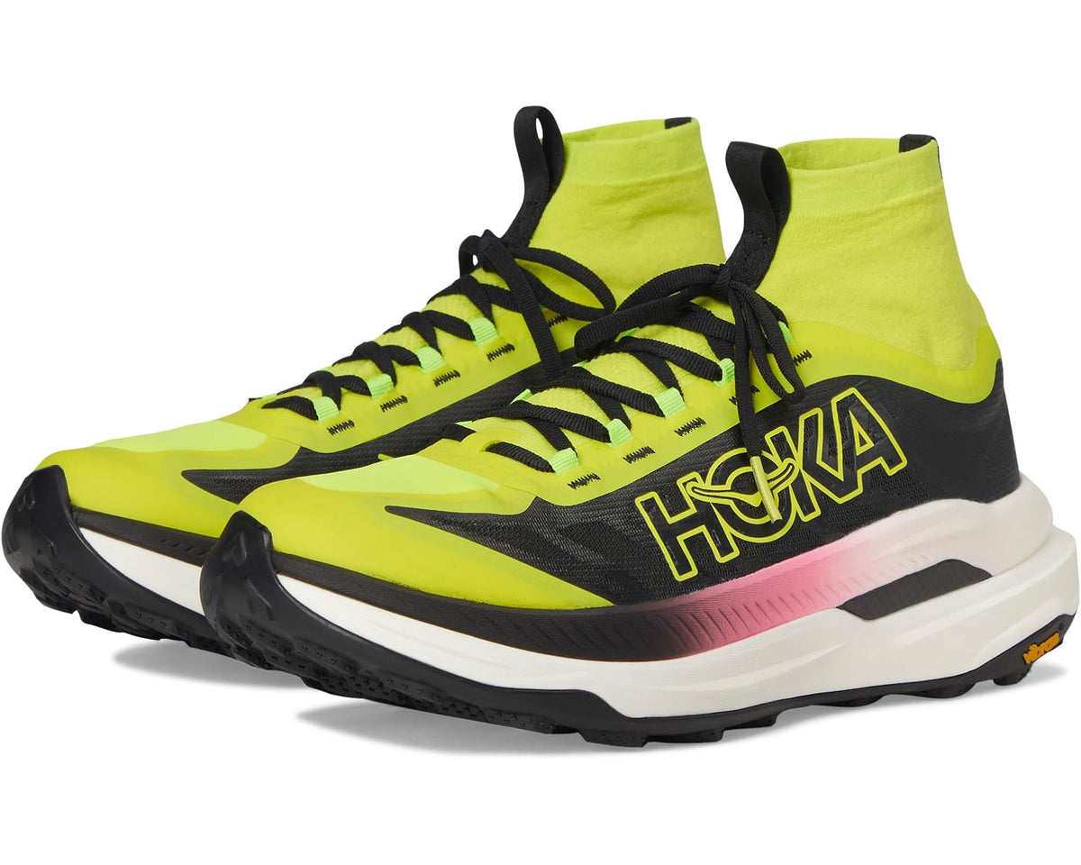 Men's Hoka Tecton X 3 Neon Hoka Citrus/Black - Eurostride
