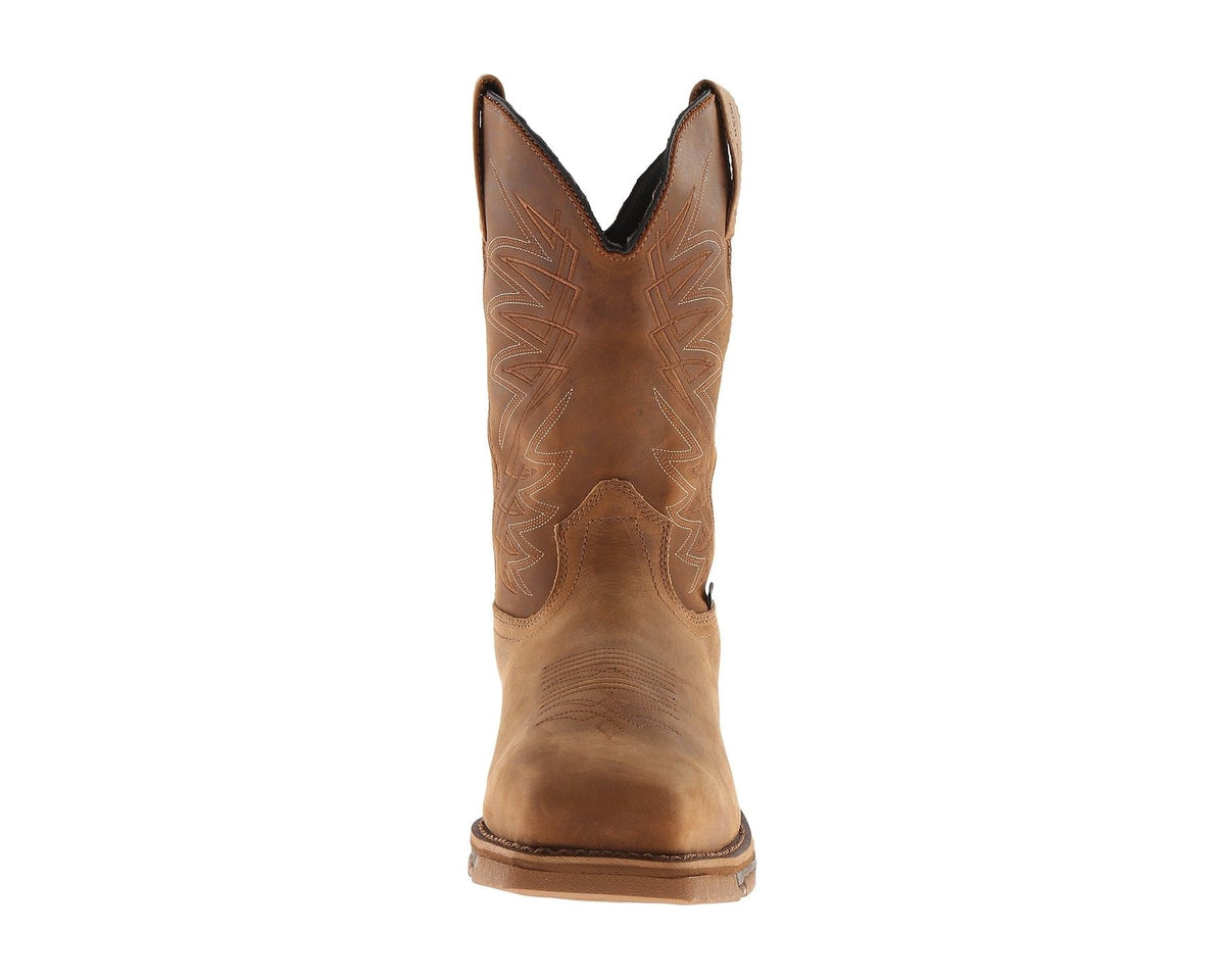 Men's Irish Setter Marshall 11 Waterproof Steel-Toe Pull-On Brown Leather - Eurostride