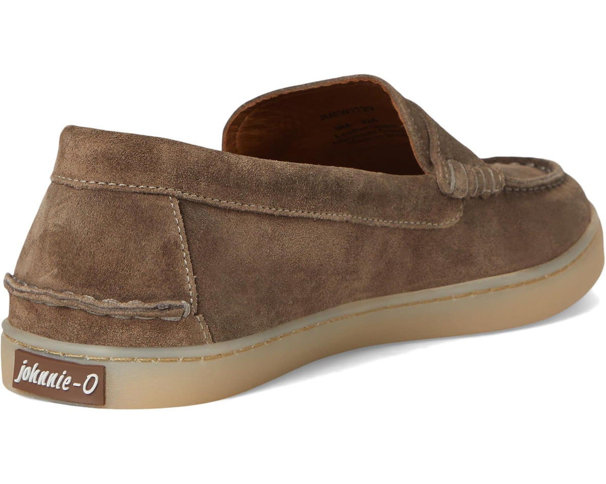 Men's johnnie-O Santa Monica Suede Tobacco - Eurostride