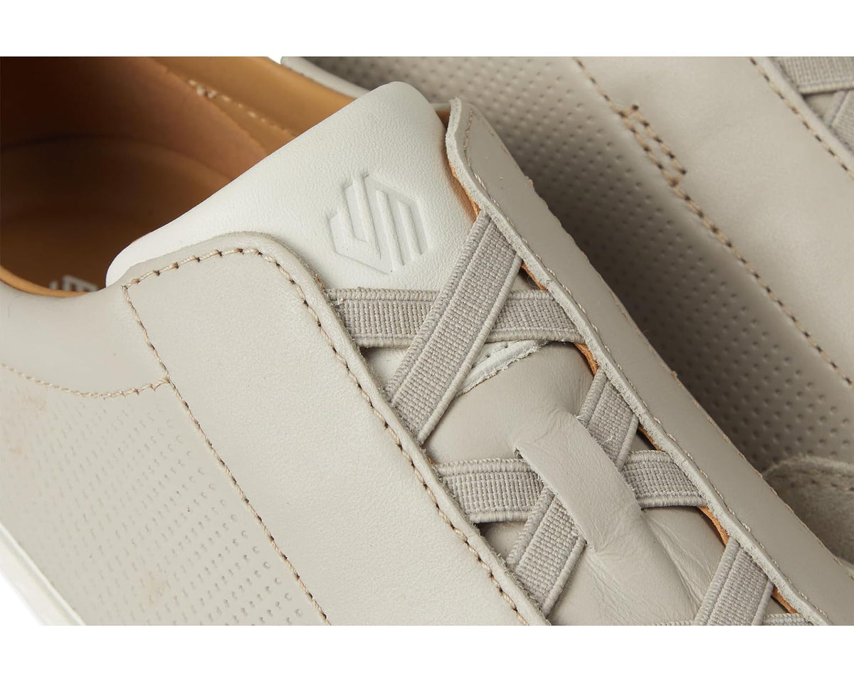 Men's Johnston & Murphy Anders Stretch Lace-To-Toe Beige Full Grain/Suede - Eurostride