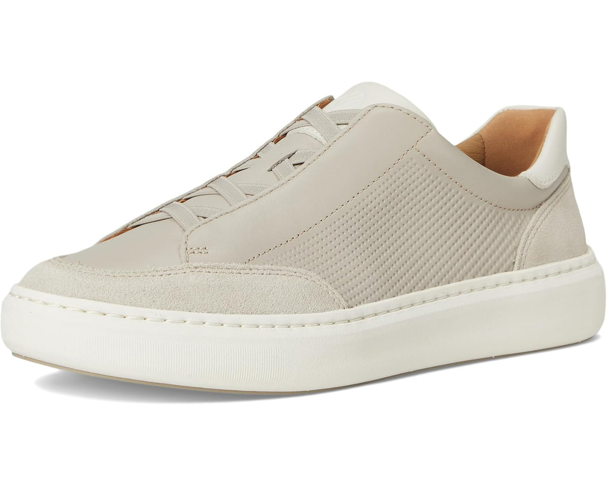 Men's Johnston & Murphy Anders Stretch Lace-To-Toe Beige Full Grain/Suede - Eurostride