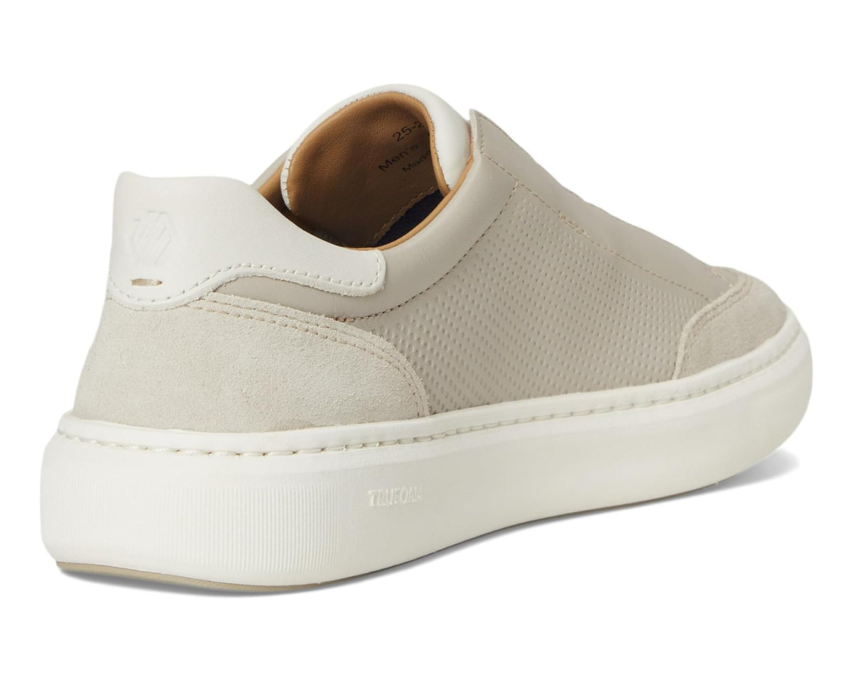Men's Johnston & Murphy Anders Stretch Lace-To-Toe Beige Full Grain/Suede - Eurostride