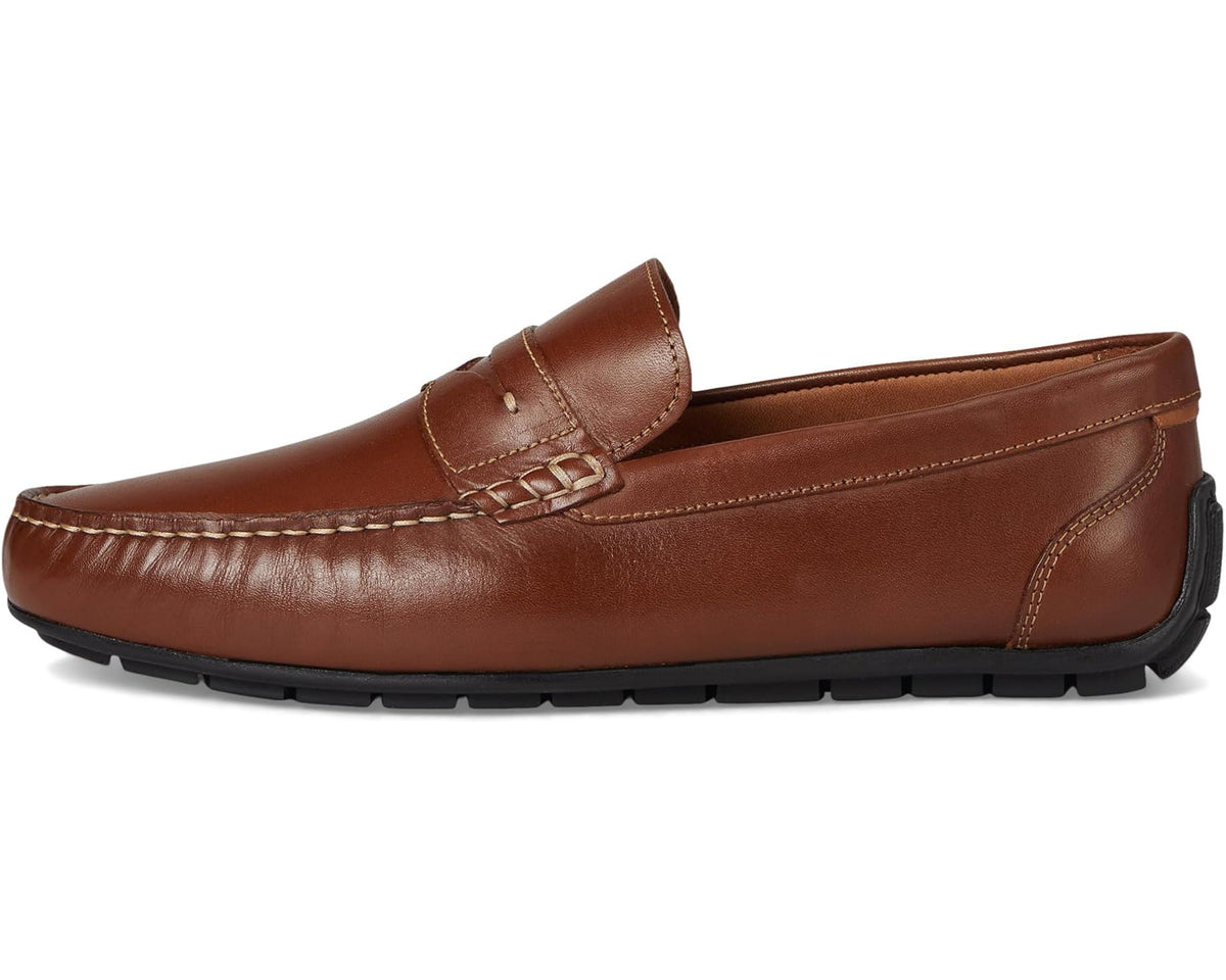 Men's Johnston & Murphy Beck Penny Tan Full Grain - Eurostride