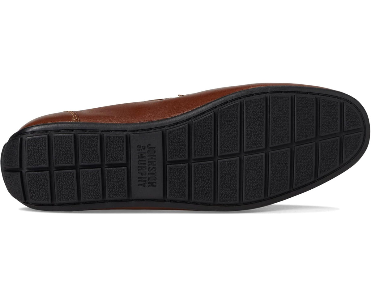 Men's Johnston & Murphy Beck Penny Tan Full Grain - Eurostride
