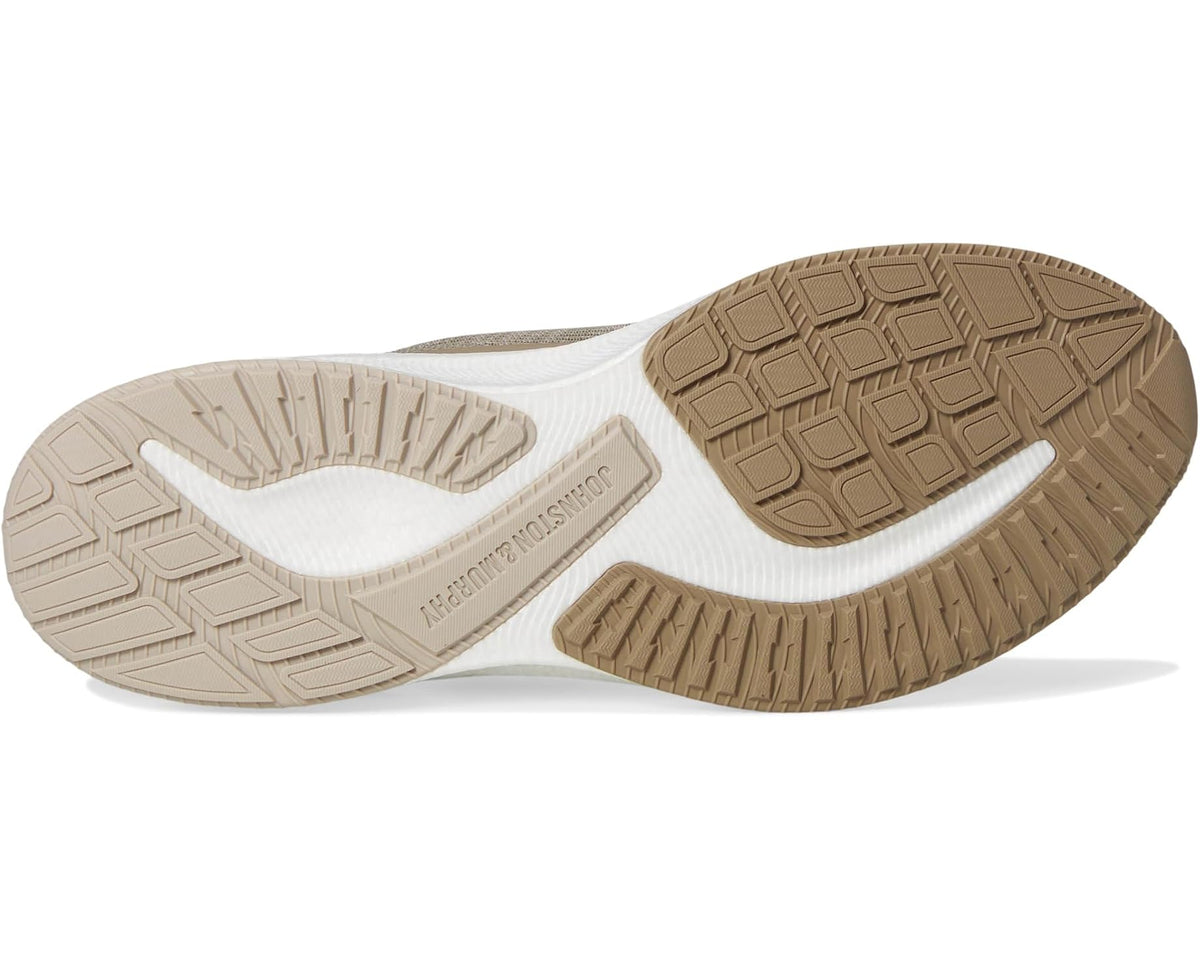 Men's Johnston & Murphy Collection Briley Knit Jogger Taupe Knit - Eurostride