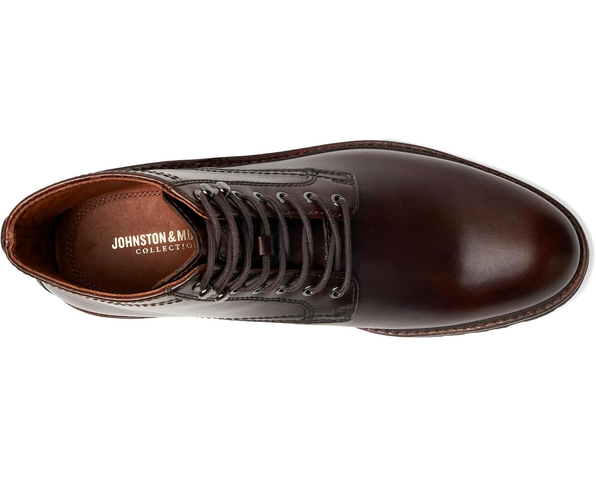 Men's Johnston & Murphy Collection Dudley Lug Plain Toe Boot Brown - Eurostride