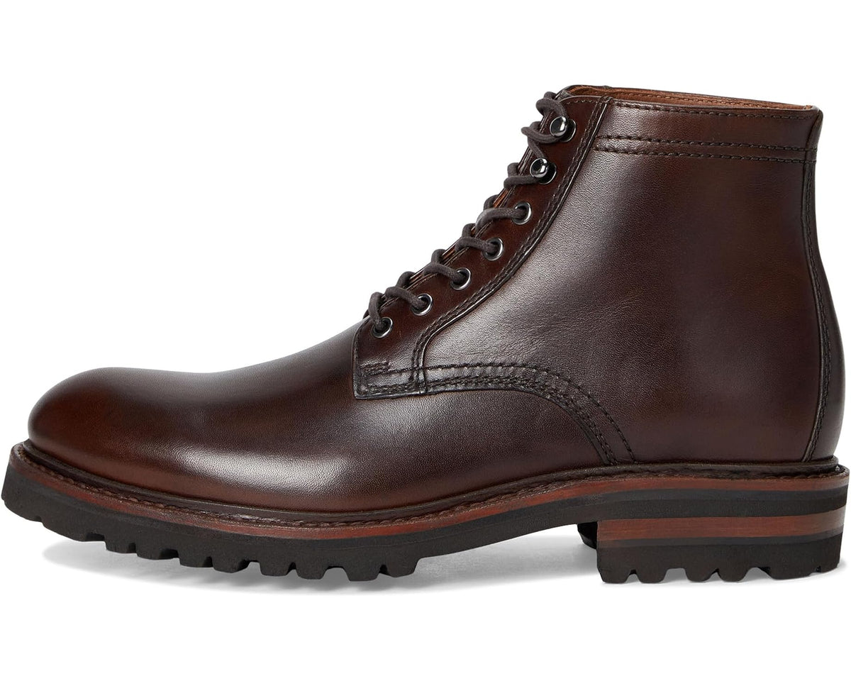 Men's Johnston & Murphy Collection Dudley Lug Plain Toe Boot Brown - Eurostride