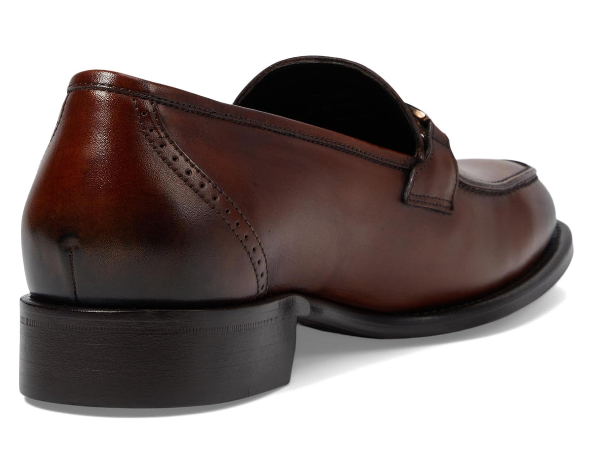 Men's Johnston & Murphy Collection Ellsworth Bit Brown Italian Calfskin - Eurostride