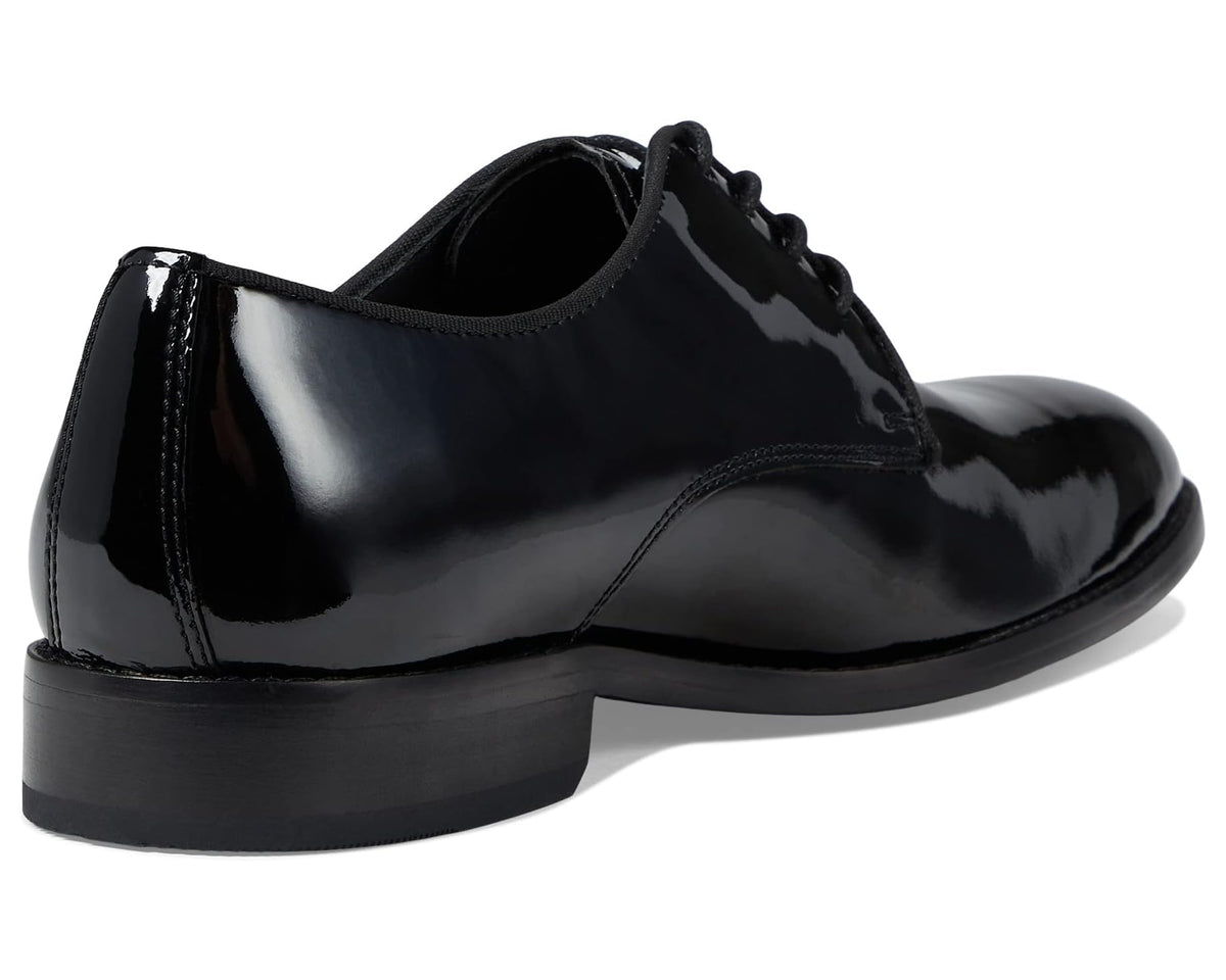Men's Johnston & Murphy Gavney Plain Toe Black Patent - Eurostride