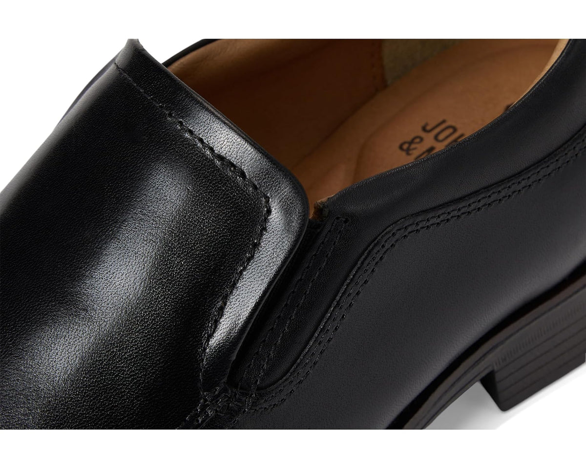 Men's Johnston & Murphy Lewis Venetian Black Full Grain - Eurostride